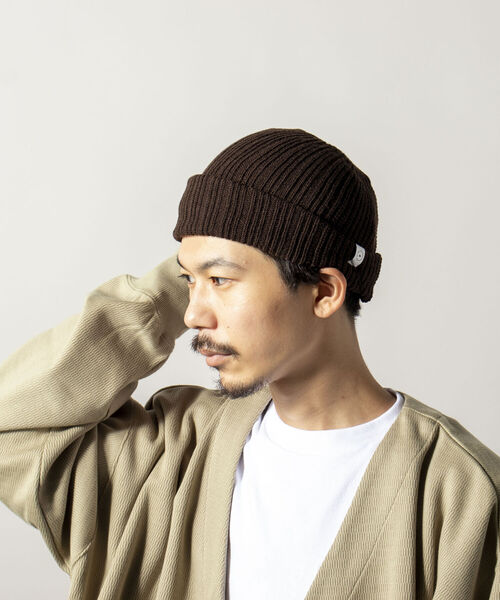 halo commodity(ハロ コモディティー)の「【halo Commodity/ハロ コモディティー】Half Thick Watch ワッチ ニット帽(ニットキャップ/ビーニー・メンズ・チャコールグレー/ブラック/ブラウン/オレンジ・FREE)」の17枚目の写真