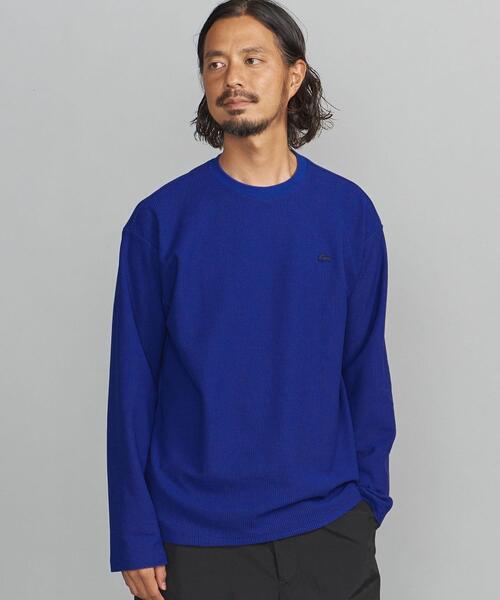 61166ラコステ半袖カットソー青サイズM