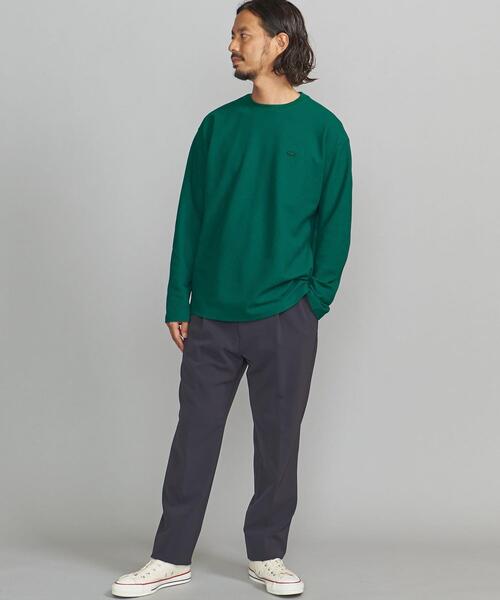 LACOSTE(ラコステ)の「【別注】 <LACOSTE(ラコステ)> 1TONE LS TEE/カットソー(Tシャツ/カットソー・メンズ・ホワイト/ダークグリーン/ベージュ/ネイビー/ロイヤルブルー・S/M/L/XL)」の11枚目の写真