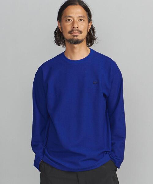 LACOSTE(ラコステ)の「【別注】 <LACOSTE(ラコステ)> 1TONE LS TEE/カットソー(Tシャツ/カットソー・メンズ・ホワイト/ダークグリーン/ベージュ/ネイビー/ロイヤルブルー・S/M/L/XL)」の13枚目の写真