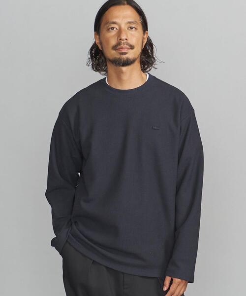 LACOSTE(ラコステ)の「【別注】 <LACOSTE(ラコステ)> 1TONE LS TEE/カットソー(Tシャツ/カットソー・メンズ・ホワイト/ダークグリーン/ベージュ/ネイビー/ロイヤルブルー・S/M/L/XL)」の15枚目の写真