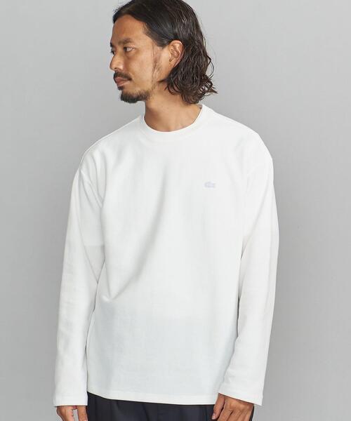 LACOSTE(ラコステ)の「【別注】 <LACOSTE(ラコステ)> 1TONE LS TEE/カットソー(Tシャツ/カットソー・メンズ・ホワイト/ダークグリーン/ベージュ/ネイビー/ロイヤルブルー・S/M/L/XL)」の16枚目の写真