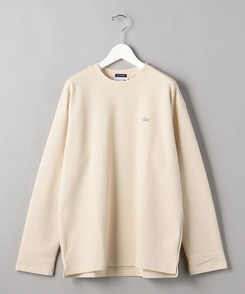 LACOSTE(ラコステ)の「【別注】 <LACOSTE(ラコステ)> 1TONE LS TEE/カットソー(Tシャツ/カットソー・メンズ・ホワイト/ダークグリーン/ベージュ/ネイビー/ロイヤルブルー・S/M/L/XL)」の17枚目の写真