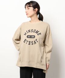 Samansa Mos2 | ロゴプリントスウェットトレーナー(スウェット)