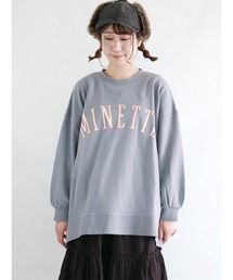 Samansa Mos2 | ロゴプリントスウェットトレーナー(スウェット)