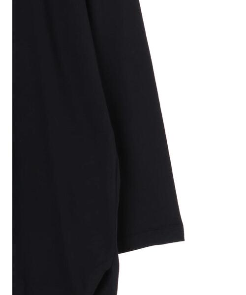 Green　Parks（グリーンパークス）の「ブロックロゴロンTEE＊（Tシャツ/カットソー・レディース・オフホワイト/ダークネイビー・FREE）」の10枚目の写真