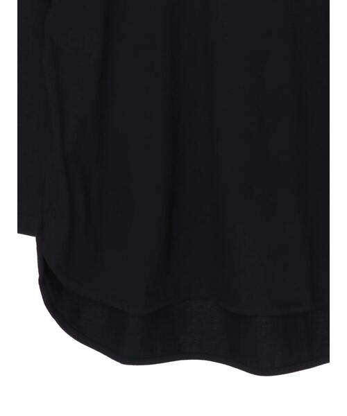 Green　Parks（グリーンパークス）の「ブロックロゴロンTEE＊（Tシャツ/カットソー・レディース・オフホワイト/ダークネイビー・FREE）」の9枚目の写真