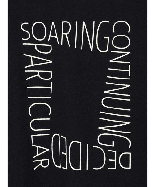 Green　Parks（グリーンパークス）の「ブロックロゴロンTEE＊（Tシャツ/カットソー・レディース・オフホワイト/ダークネイビー・FREE）」の7枚目の写真