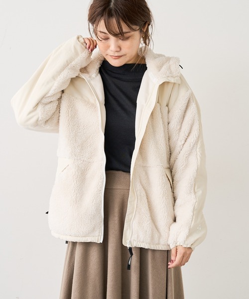 GERRY(ジェリー)の「【GERRY】BOA HALF HOODIE/ボアハーフフーディー(その他アウター・レディース・オフホワイト/ブラック/グレー・FREE)」の17枚目の写真