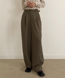 Didot.showroom | set up tuck wide sl(スラックス)