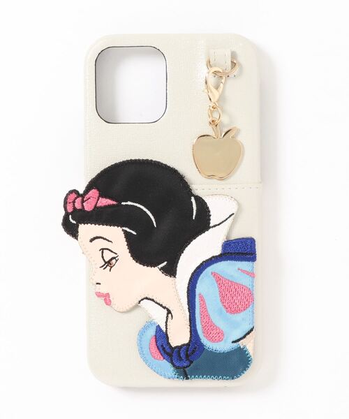 Disney(ディズニー)の「スノーホワイト グリッターパッチワークiPhoneケース 12/12pro対応(スマホケース/カバー・レディース・ホワイト/ネイビー・FREE)」の3枚目の写真