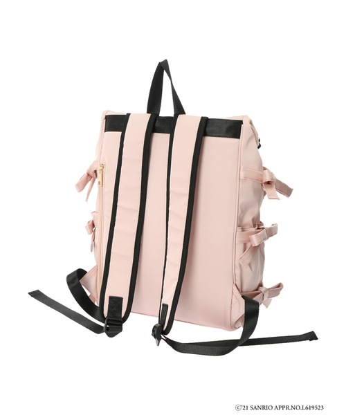 Honey Salon(ハニーサロン)の「【予備生産分】ウィッシュミーメル×HS サイドレースアップリュック(バックパック/リュック・レディース・ブラック/ピンク・FREE)」の10枚目の写真