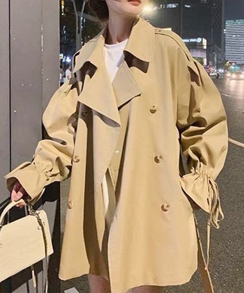 セール オーバーサイズ ミドル丈トレンチジャケットコート トレンチコート Free Stylists フリー スタイリスト のファッション通販 Zozotown セール オーバーサイズ ミドル丈トレンチジャケットコート トレンチコート Free Stylists フリー スタイリスト のファッション通販 Zozotown