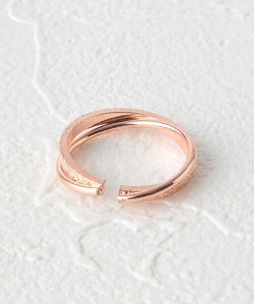 grove（グローブ）の「◆ミニパールアソートセットリング（リング・レディース・ゴールド/ピンクゴールド/ゴールド系・00）」の9枚目の写真
