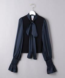 PATOUパトゥ ボリュームブラウス ブラック PATOUパトゥ ボリューム