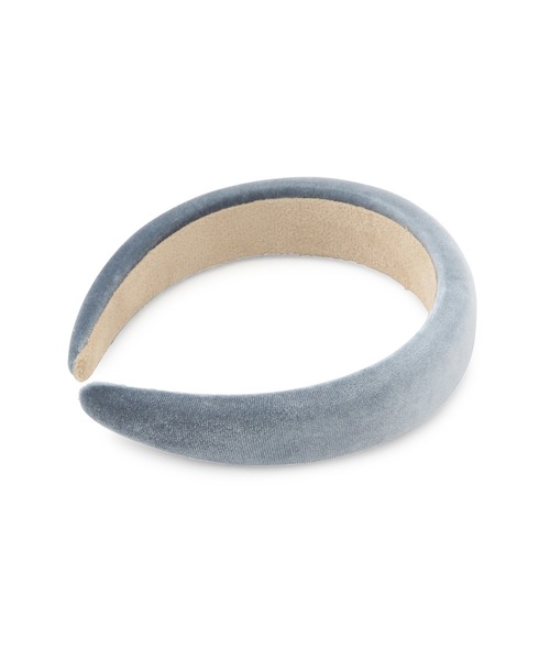 MADEMOISELLE ROPE'（マドモアゼル ロペ）の「ベロアカチューシャ（カチューシャ・レディース・サックスブルー/マスタード/ブラック・FREE）」の9枚目の写真