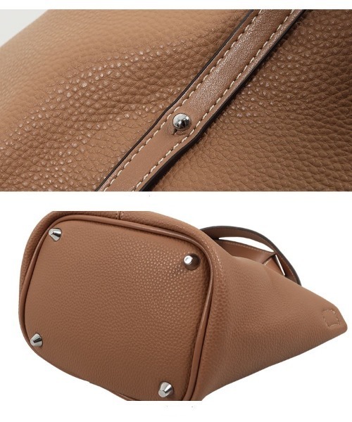 KOBE LETTUCE（コウベレタス）の「ポーチ付き2wayショルダーバッグ（ショルダーバッグ・レディース・ブラック/ネイビー/アイボリー/キャメル/レッド/グリーン・FREE）」の18枚目の写真