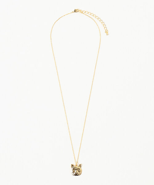 Ray BEAMS（レイビームス）の「Ray BEAMS / キャット ネックレス（ネックレス・レディース・ゴールド・ONE SIZE）」の2枚目の写真
