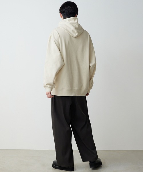 CLEL ブラウン系 パーカー 新品未使用】 CLEL パーカー ブラウン系(ヴィンテージブラウン