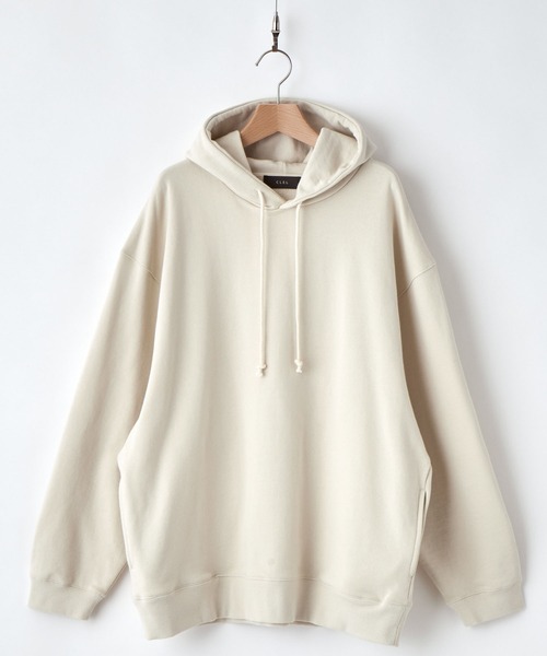 CLEL ブラウン系 パーカー 新品未使用】 CLEL パーカー ブラウン系(ヴィンテージブラウン