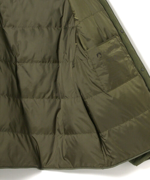 BEAMS（ビームス）の「BEAMS / ミリタリー ライナー ダウンジャケット（ブルゾン・メンズ・ブラック/オリーブ・SMALL/LARGE/X-LARGE/MEDIUM）」の15枚目の写真