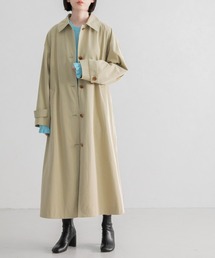 yuw | シャンブレーステンカラーコート 266253(ステンカラーコート)