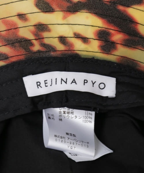REJINA PYO Rain Hat 黒 LITMUS レジーナピョウ