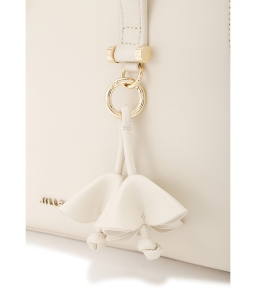 JILL STUART(ジルスチュアート)の「◆ポーリーンバッグ(ハンドバッグ・レディース・ホワイト/ピンク・フリ-)」の11枚目の写真