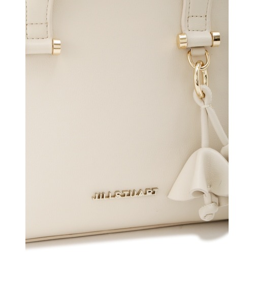 JILL STUART(ジルスチュアート)の「◆ポーリーンバッグ(ハンドバッグ・レディース・ホワイト/ピンク・フリ-)」の8枚目の写真
