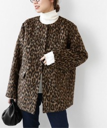 JOURNAL STANDARD relumeレオパードノーカラージャケット JOURNAL STANDARD relumeレオパードノーカラージャケット - メルカリ