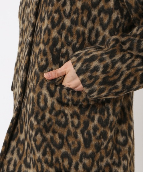 JOURNAL STANDARD relume（ジャーナルスタンダード　レリューム）の「【Bellandi】 レオパードクルーネックジャケット◆（ノーカラージャケット・レディース・ブラウン・FREE）」の20枚目の写真