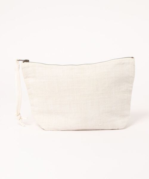 YVES ANDRIEUX(イヴアンドリュー)の「《YVES ANDRIEUX》ポーチ(ポーチ・レディース・ホワイト/カーキ・FREE)」の10枚目の写真