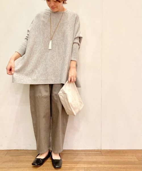 YVES ANDRIEUX(イヴアンドリュー)の「《YVES ANDRIEUX》ポーチ(ポーチ・レディース・ホワイト/カーキ・FREE)」の7枚目の写真