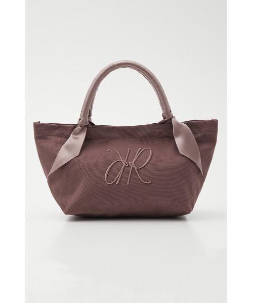 rienda（リエンダ）の「アニバーサリーサテンハンドルトートバッグ（トートバッグ・レディース・ホワイト/ブラック/カーキ/ライトパープル/スモークピンク・FREE）」の10枚目の写真