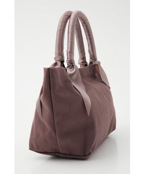 rienda（リエンダ）の「アニバーサリーサテンハンドルトートバッグ（トートバッグ・レディース・ホワイト/ブラック/カーキ/ライトパープル/スモークピンク・FREE）」の11枚目の写真