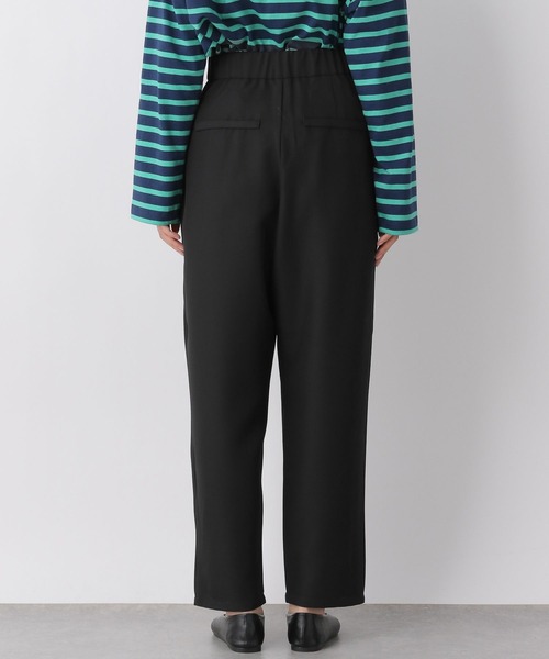 LEPSIM（レプシィム）の「ハイウエストタックデザインパンツ　256077（スラックス・レディース・ブラック/イエロー・MEDIUM/LARGE）」の7枚目の写真