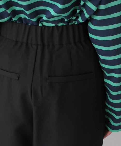 LEPSIM（レプシィム）の「ハイウエストタックデザインパンツ　256077（スラックス・レディース・ブラック/イエロー・MEDIUM/LARGE）」の11枚目の写真