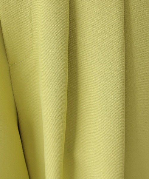 LEPSIM（レプシィム）の「ハイウエストタックデザインパンツ　256077（スラックス・レディース・ブラック/イエロー・MEDIUM/LARGE）」の13枚目の写真