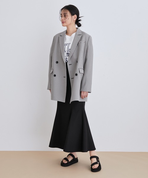 ADAM ET ROPE'（アダムエロペ）の「プラットフォームベルクロサンダル（サンダル・レディース・ブラック/ベージュ・23.0cm/23.5cm/24.0cm/24.5cm）」の16枚目の写真