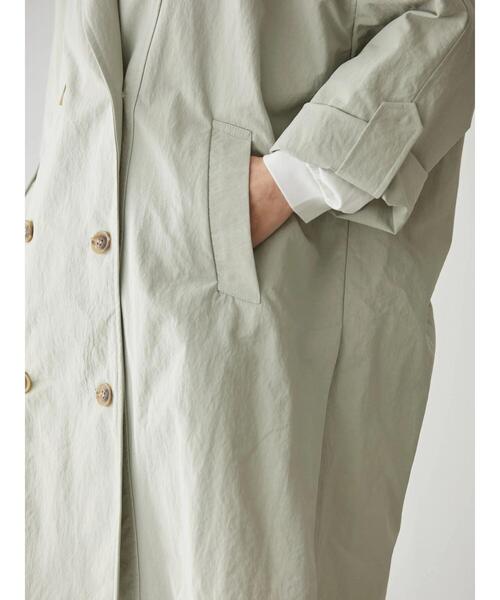 AMERICAN HOLIC(アメリカンホリック)の「【撥水加工】2WAYフード取り外しトレンチコート(トレンチコート・レディース・ライトベージュ/ライトカーキ・M/L)」の19枚目の写真