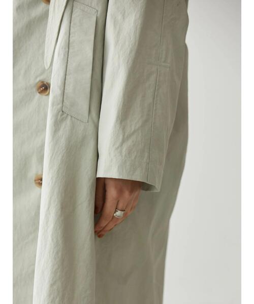 AMERICAN HOLIC(アメリカンホリック)の「【撥水加工】2WAYフード取り外しトレンチコート(トレンチコート・レディース・ライトベージュ/ライトカーキ・M/L)」の20枚目の写真