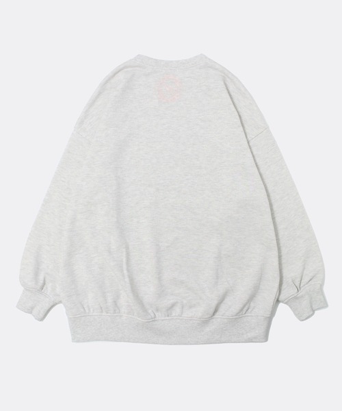 NOMAE（ノーマエ）の「エンブロイダリーロゴスウェット（スウェット・レディース・ライトグレー/ライトピンク/ホワイト/ブラック・FREE）」の16枚目の写真