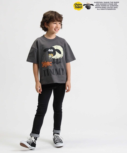 セール】ひつじのショーンTシャツ（キッズサイズ）親子リンクコーデ