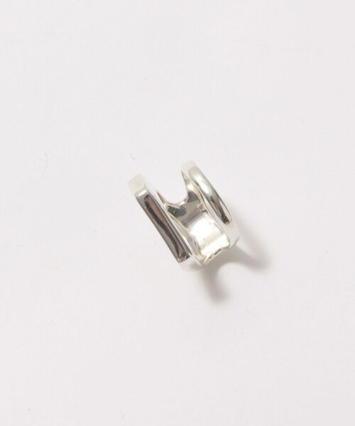 NOLLEY’S（ノーリーズ）の「【AZ/アズ】 変形ダブルリング（リング・レディース・シルバー・13号）」の3枚目の写真