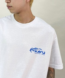 KAVU/カブー ルーズシルエット バックプリント レイニアTシャツ 19821626