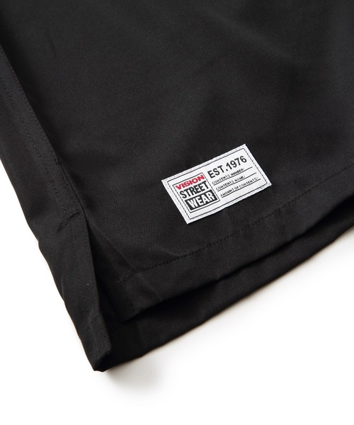 VISION STREET WEAR（ヴィジョンストリートウェア）の「【VISION STREET WEAR/ビジョンストリートウェア】恐竜刺繍 ワンポイントロゴ　バックプリント　オープンカラーシャツ（シャツ/ブラウス・メンズ・ブラック/ブルー/グリーン/アイボリー・MEDIUM/LARGE/X-LARGE）」の11枚目の写真