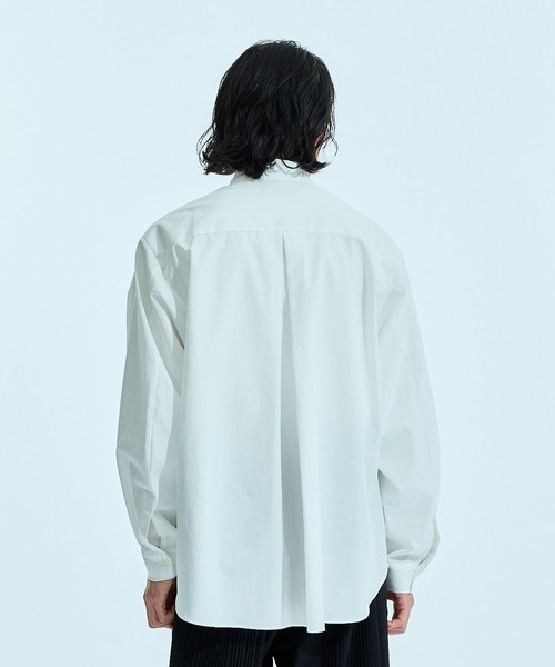 UNITED TOKYO（ユナイテッドトウキョウ）の「ブロードオーバーシャツ（シャツ/ブラウス・メンズ・ホワイト/ピンク/ミント・1/2）」の19枚目の写真