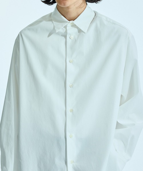 UNITED TOKYO（ユナイテッドトウキョウ）の「ブロードオーバーシャツ（シャツ/ブラウス・メンズ・ホワイト/ピンク/ミント・1/2）」の21枚目の写真