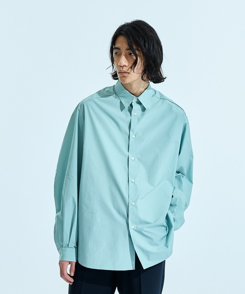 UNITED TOKYO（ユナイテッドトウキョウ）の「ブロードオーバーシャツ（シャツ/ブラウス・メンズ・ホワイト/ピンク/ミント・1/2）」の6枚目の写真