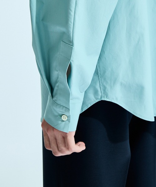 UNITED TOKYO（ユナイテッドトウキョウ）の「ブロードオーバーシャツ（シャツ/ブラウス・メンズ・ホワイト/ピンク/ミント・1/2）」の14枚目の写真